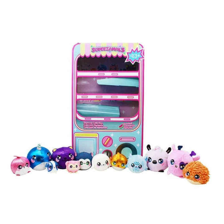 Squeezamals 12-Piece Vending Machine Collection