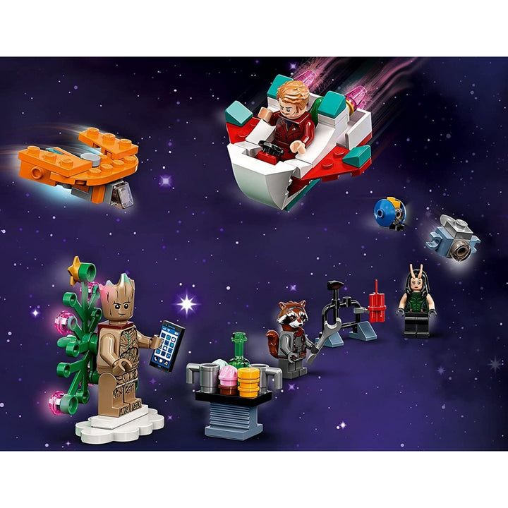 LEGO 2022 Advent Calendar, Marvel Studios' Guardians of The Galaxy 76231 Building Toy Set 