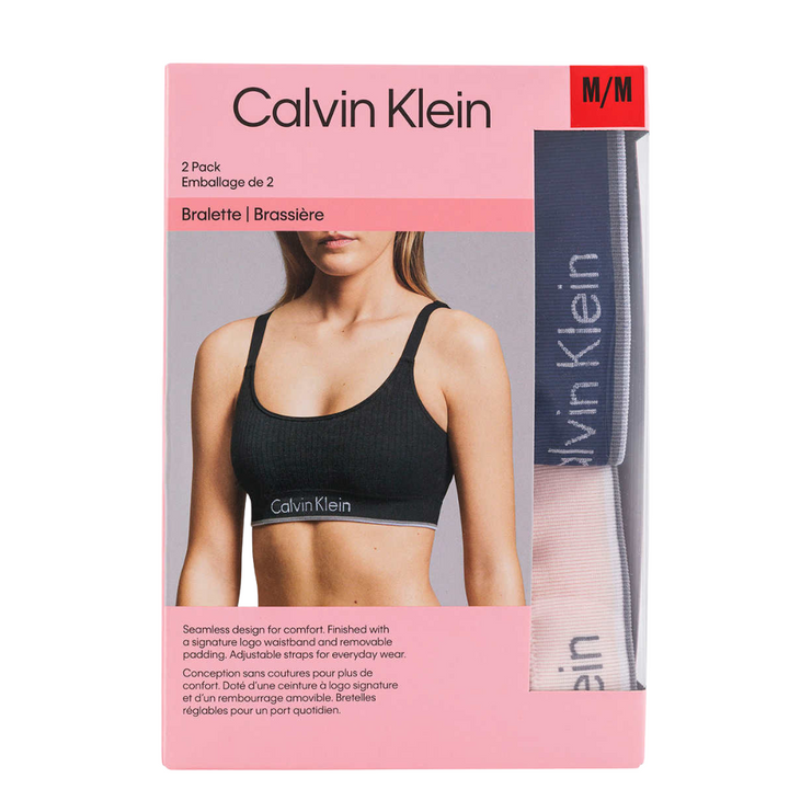 Calvin Klein - Bralettes, paquet de 2