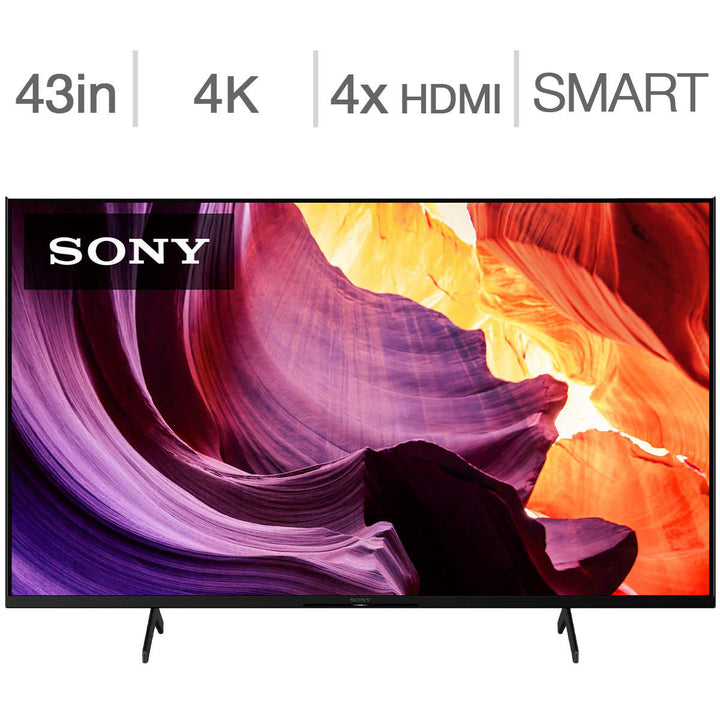 Sony - Téléviseur LCD DEL 4K UHD - Classe 43" - Série X80K