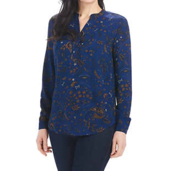 Hilary Radley Long Sleeve Blouse